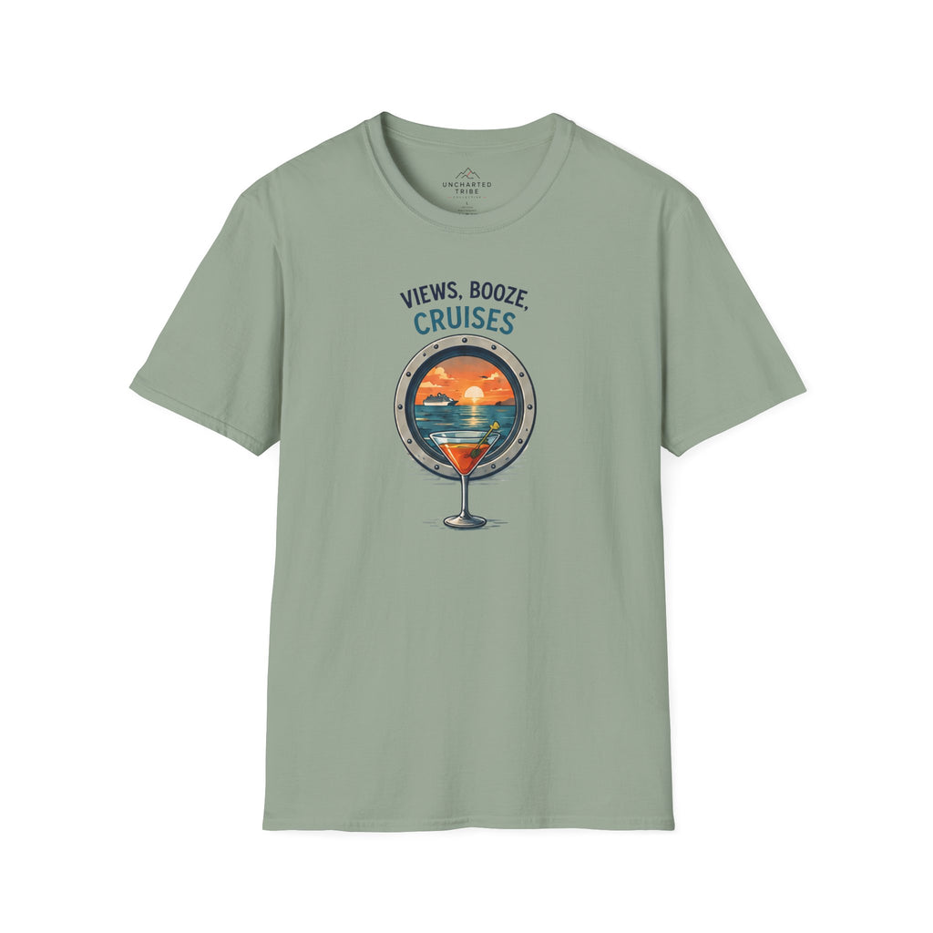 Views, Booze, and Cruises T-Shirt