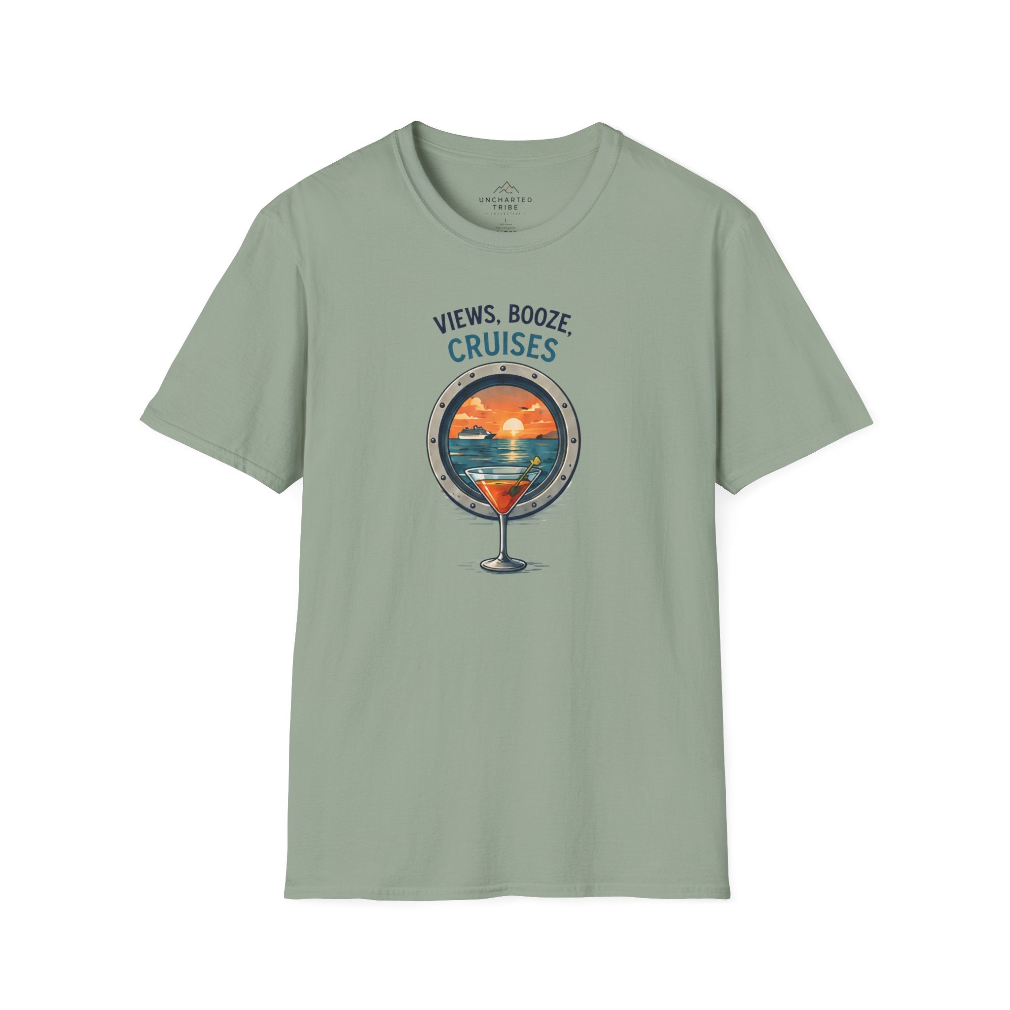 Views, Booze, and Cruises T-Shirt