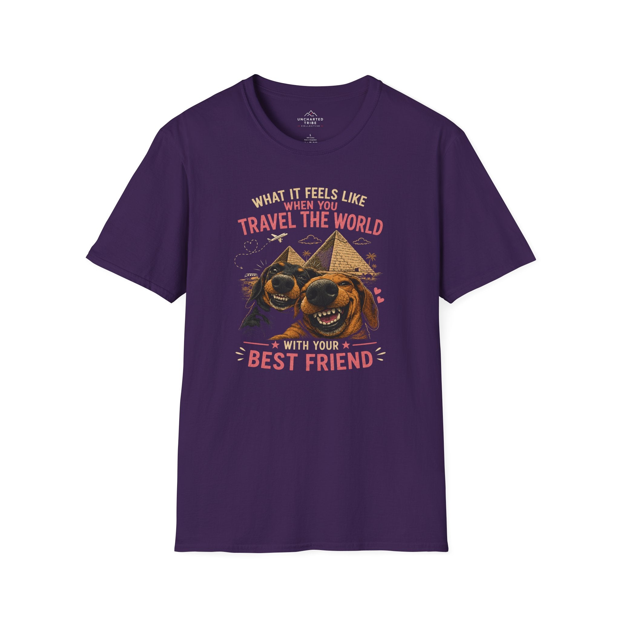 Traveling dogs Best Friends T-Shirt