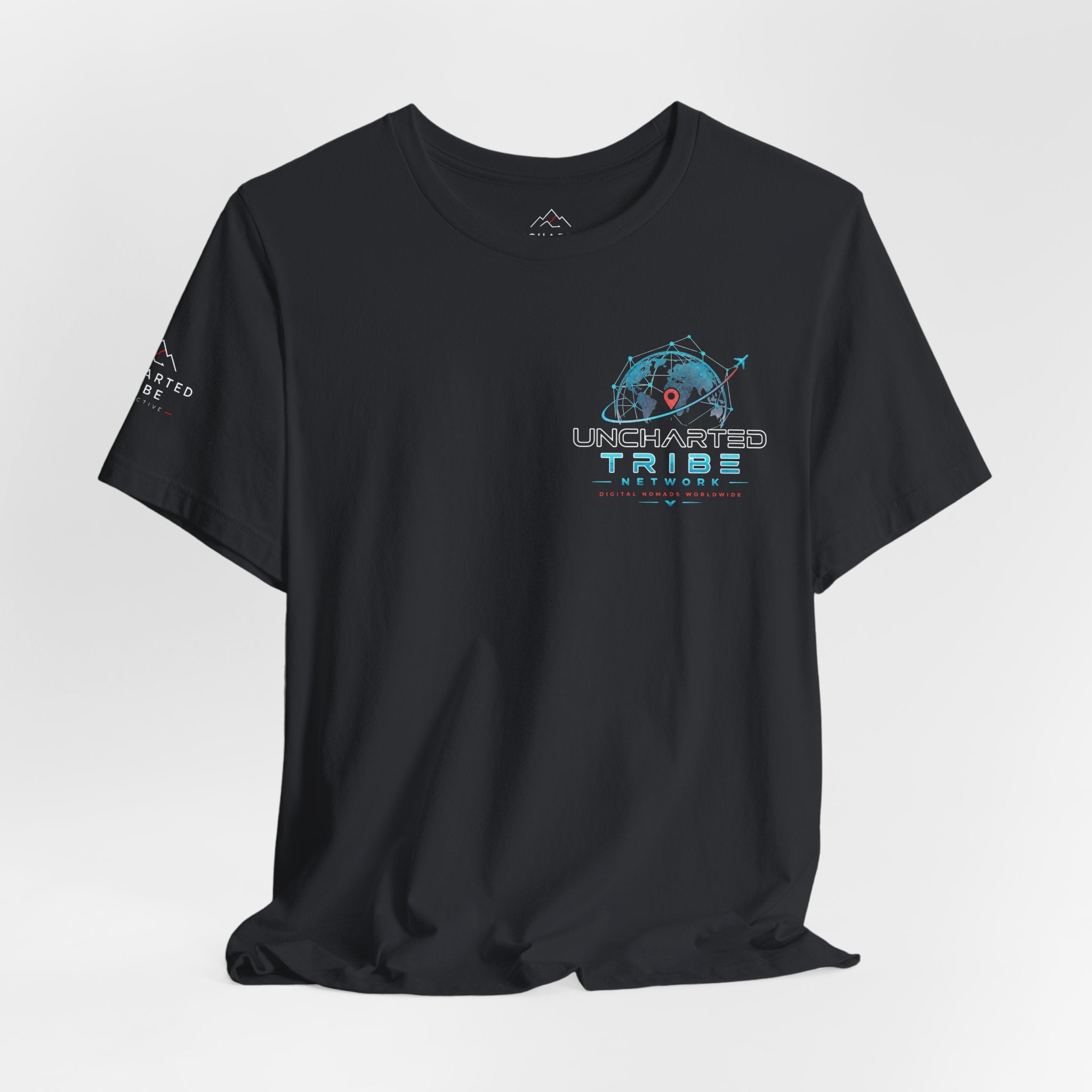 Uncharted Tribe Network — Cyber Unisex Jersey Short Sleeve Tee