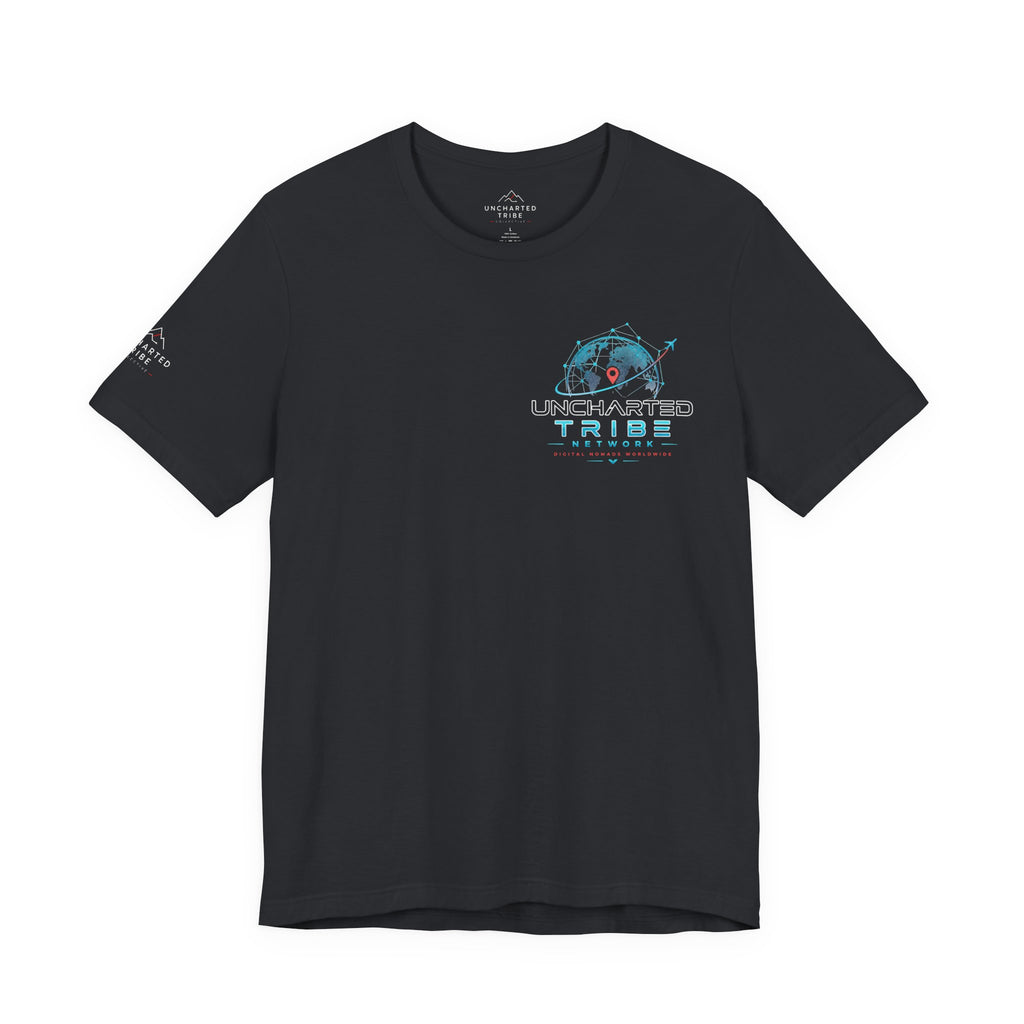 Uncharted Tribe Network — Cyber Unisex Jersey Short Sleeve Tee