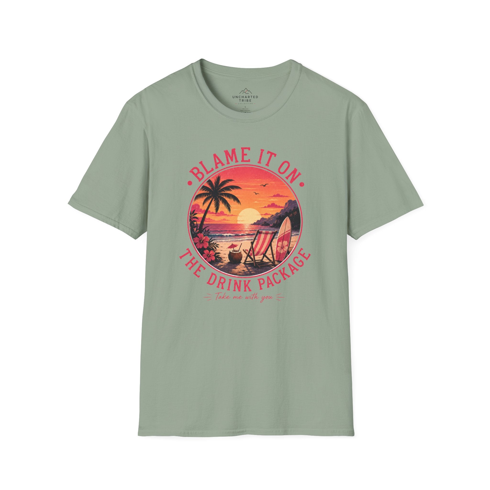 Blame It On The Drink Package — Sunset Beach T-Shirt