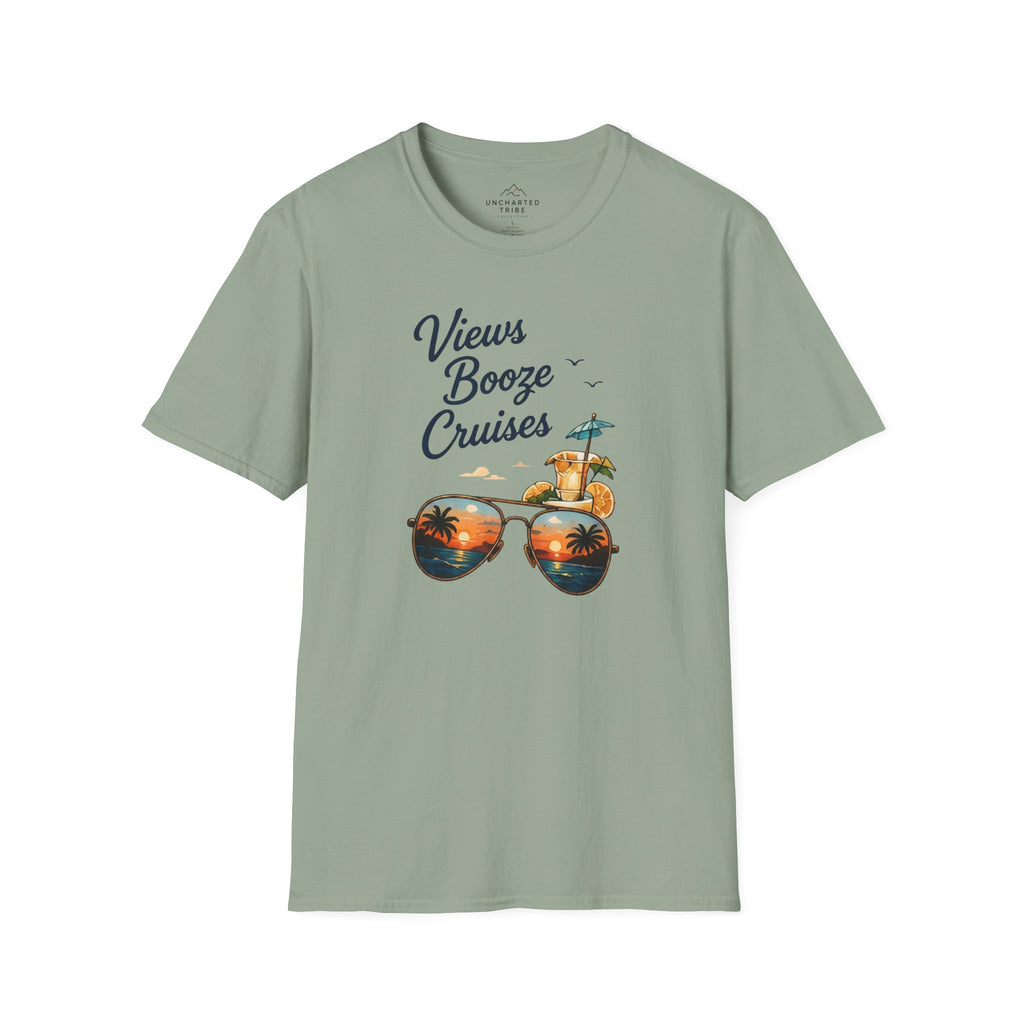 Views, Booze, and Cruises T-Shirt