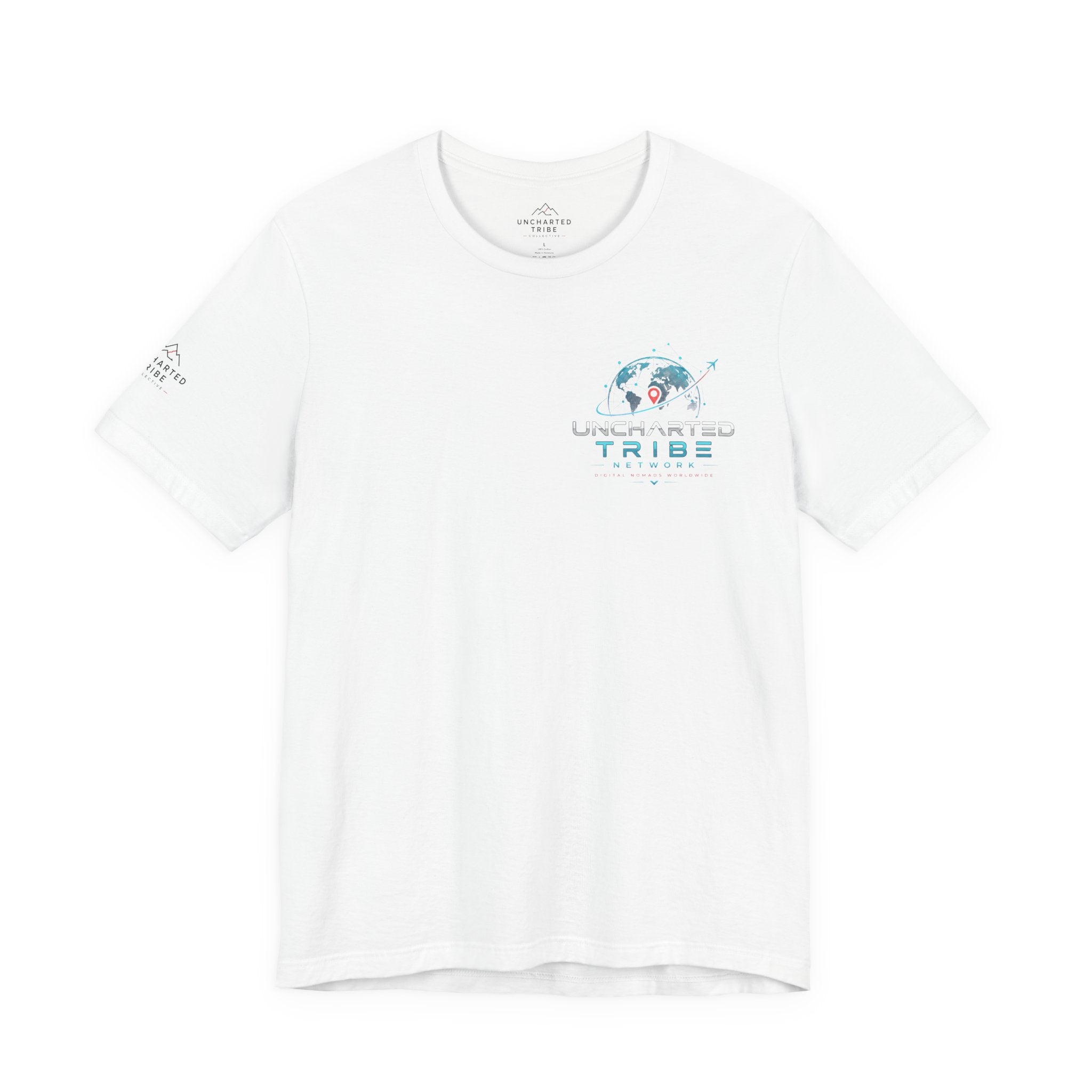 Uncharted Tribe Network — Cyber Unisex Jersey Short Sleeve Tee