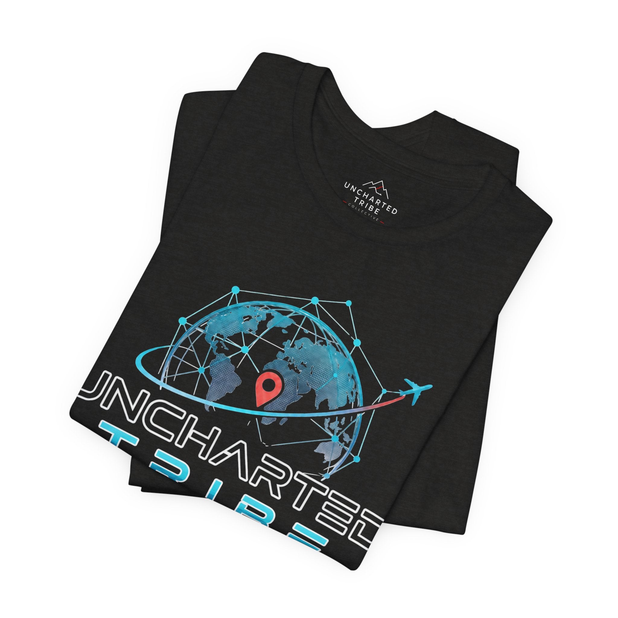 Uncharted Tribe Network — Cyber Unisex Jersey Short Sleeve Tee