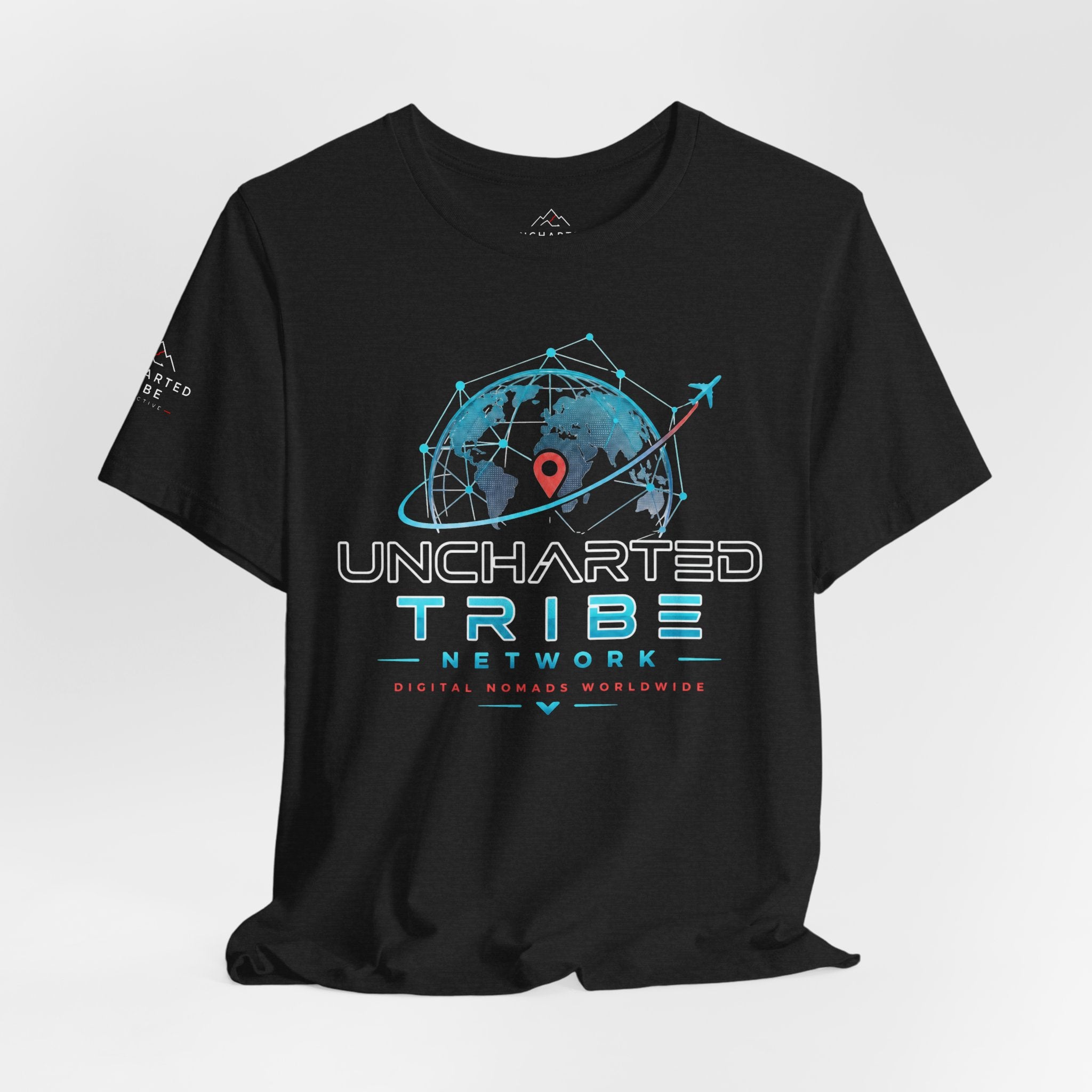 Uncharted Tribe Network — Cyber Unisex Jersey Short Sleeve Tee