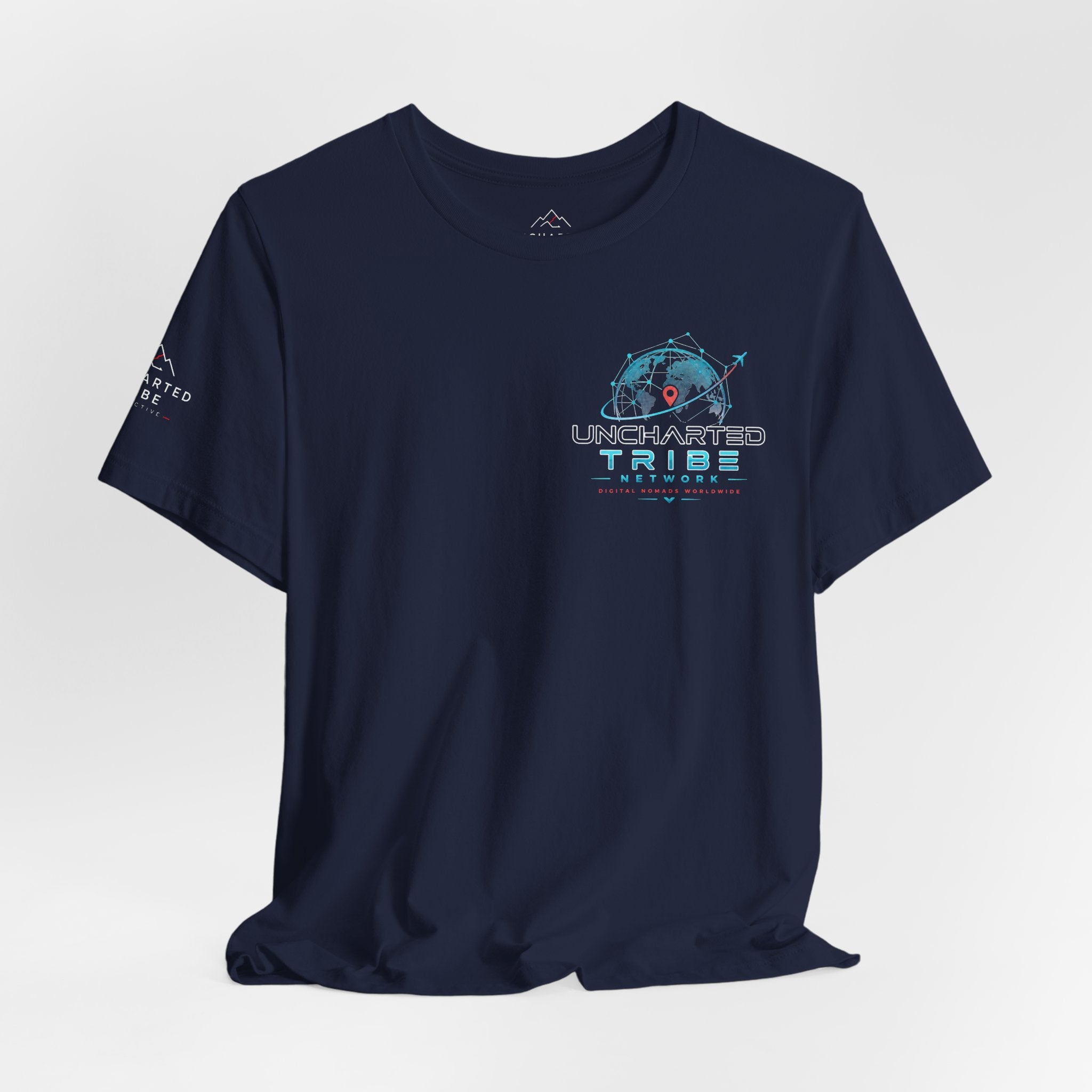 Uncharted Tribe Network — Cyber Unisex Jersey Short Sleeve Tee