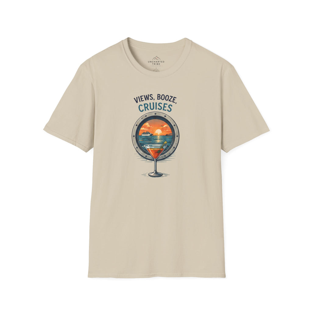 Views, Booze, and Cruises T-Shirt