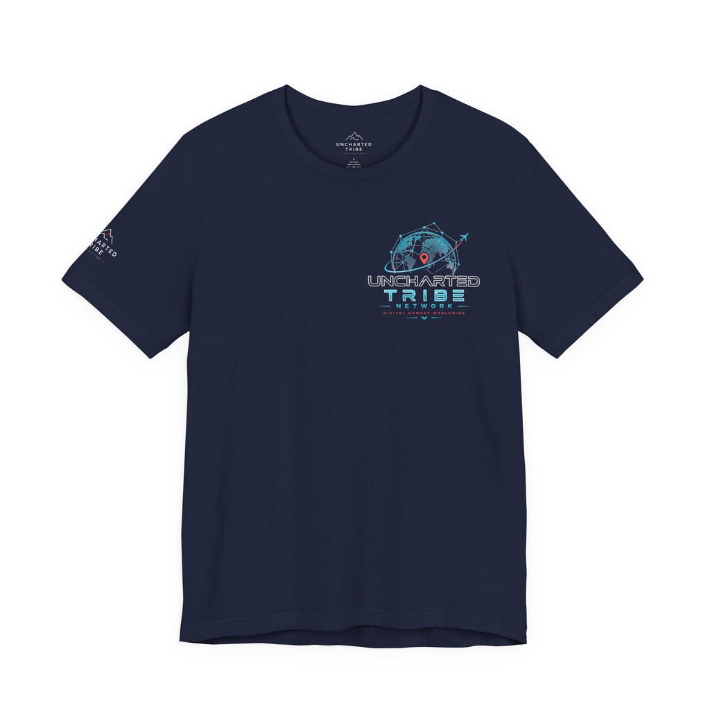 Uncharted Tribe Network — Cyber Unisex Jersey Short Sleeve Tee