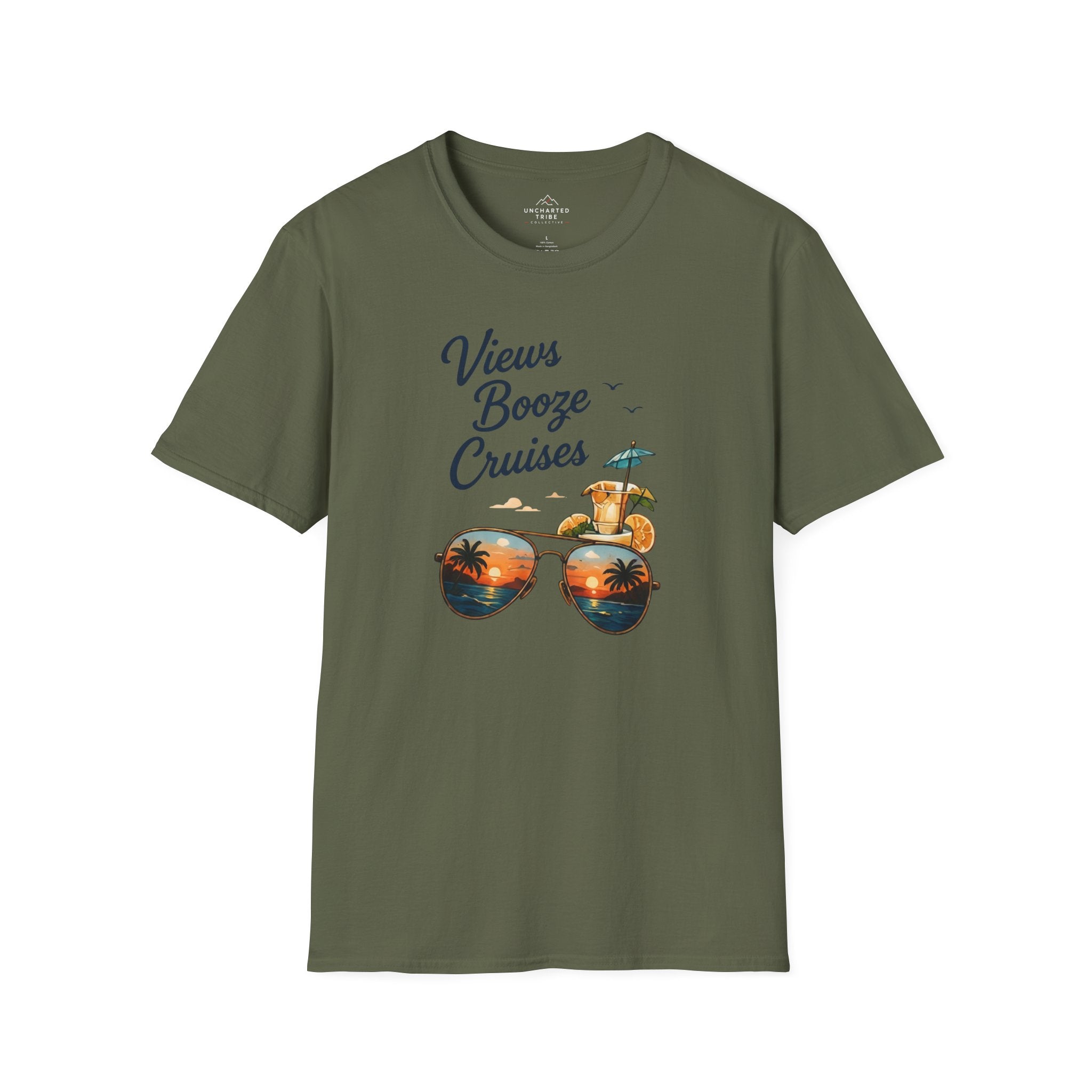 Views, Booze, and Cruises T-Shirt