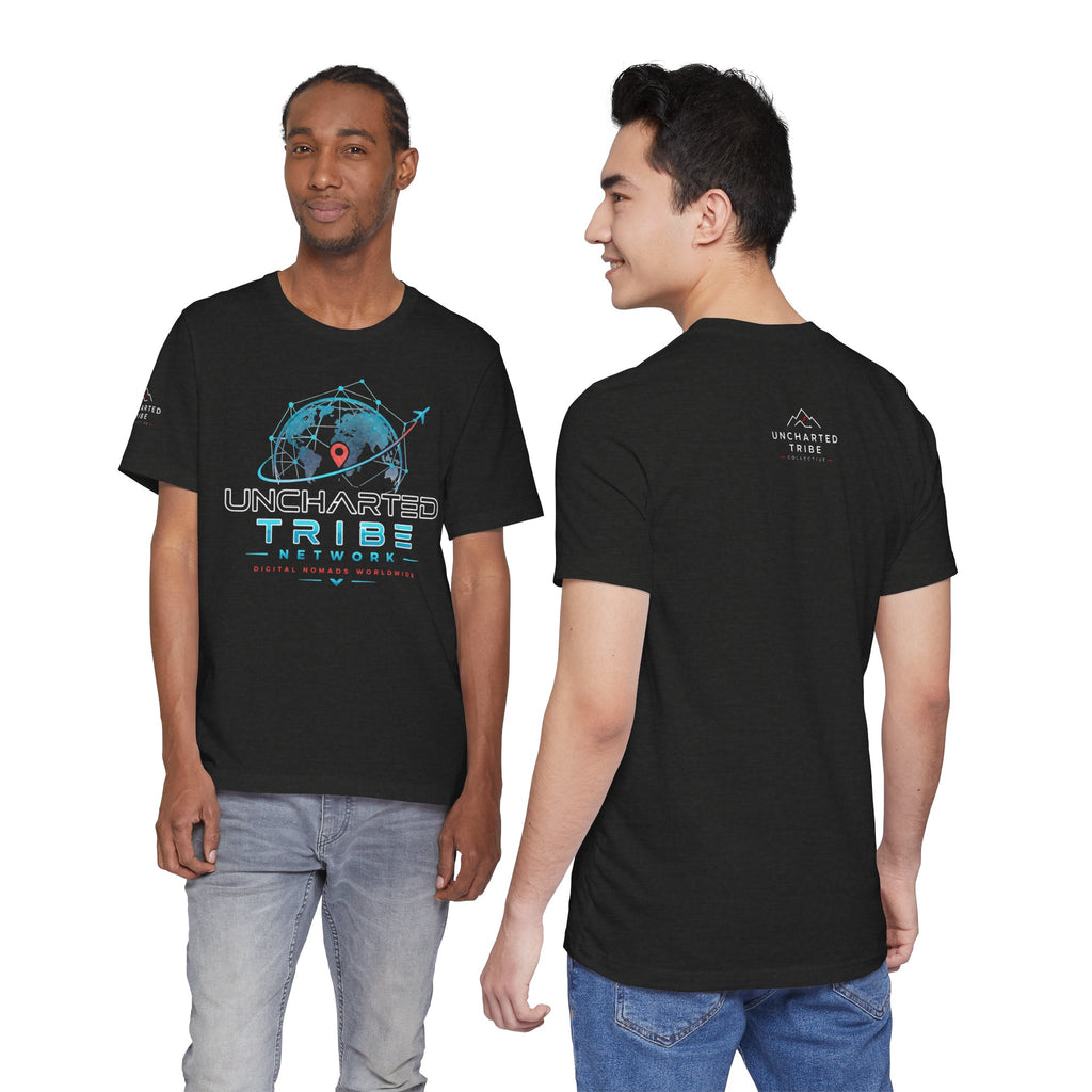 Uncharted Tribe Network — Cyber Unisex Jersey Short Sleeve Tee