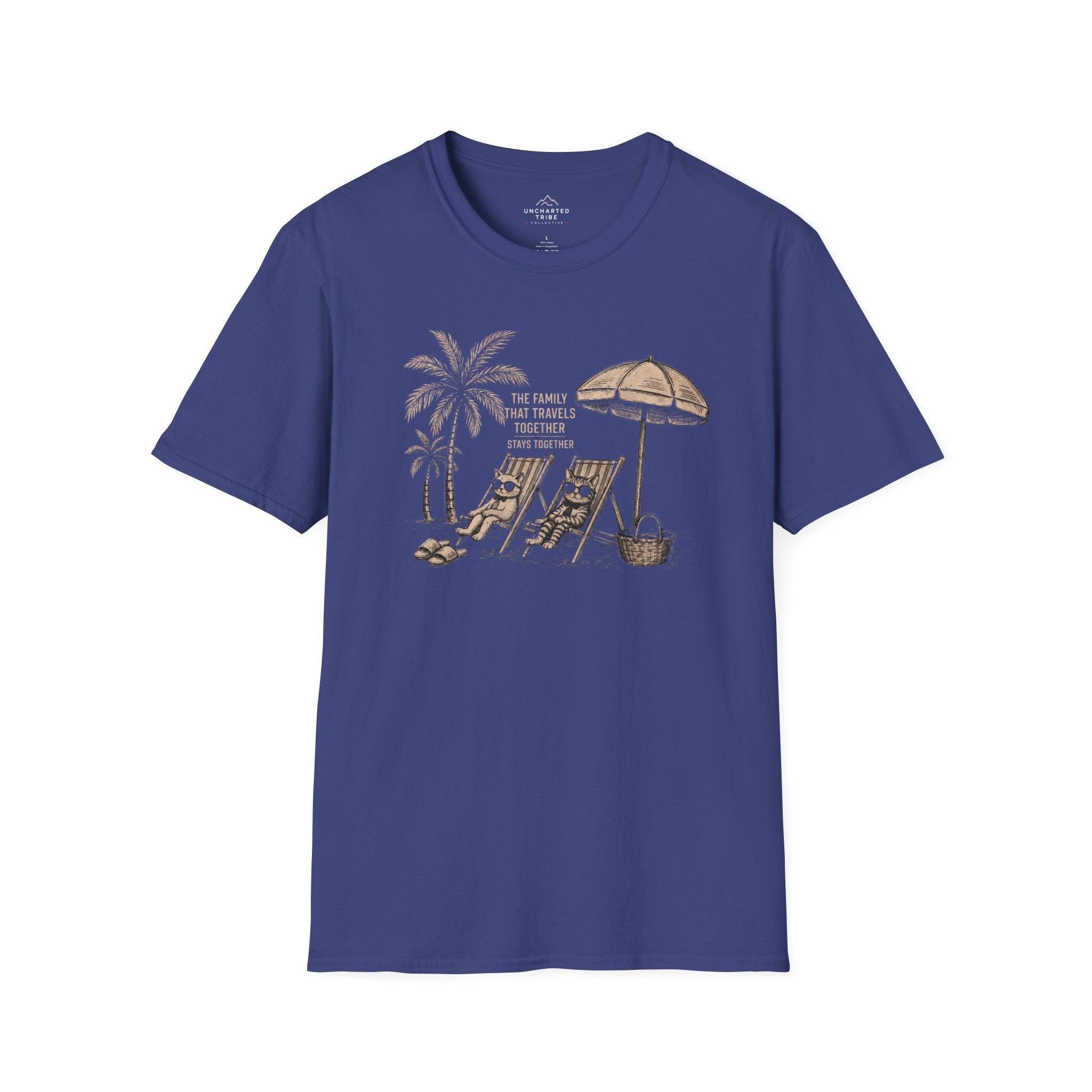 Cat Family that Travels Together T-Shirt