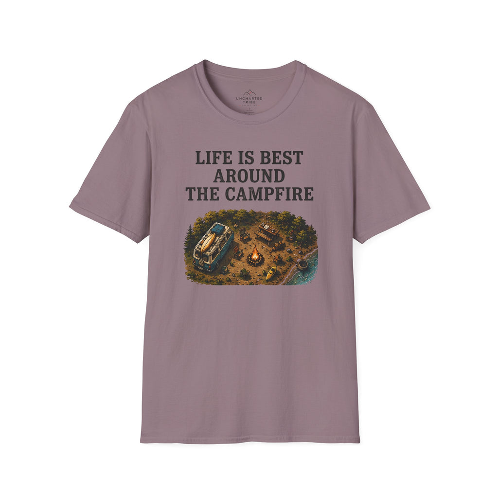 Life is Best Around the Campfire T-Shirt
