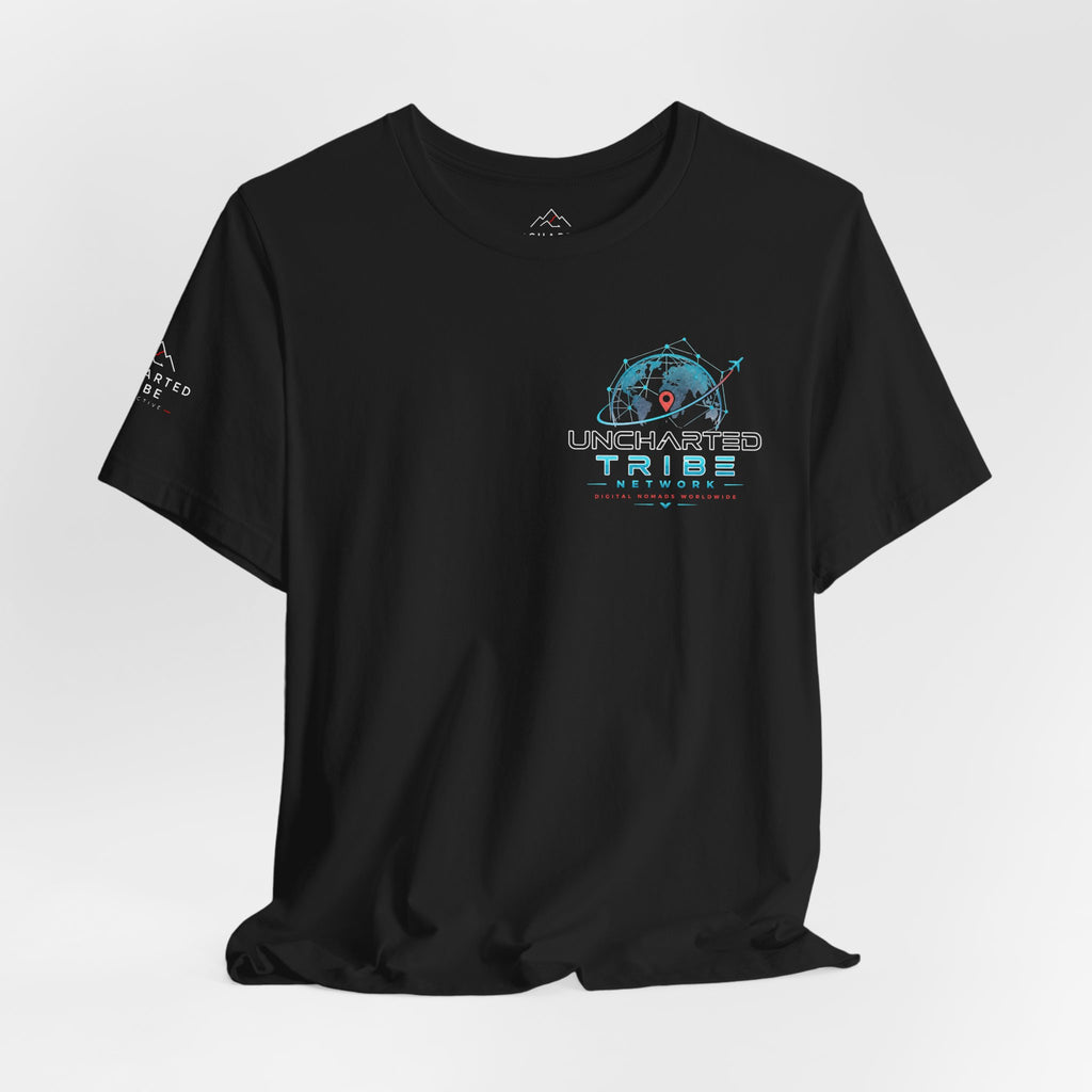 Uncharted Tribe Network — Cyber Unisex Jersey Short Sleeve Tee