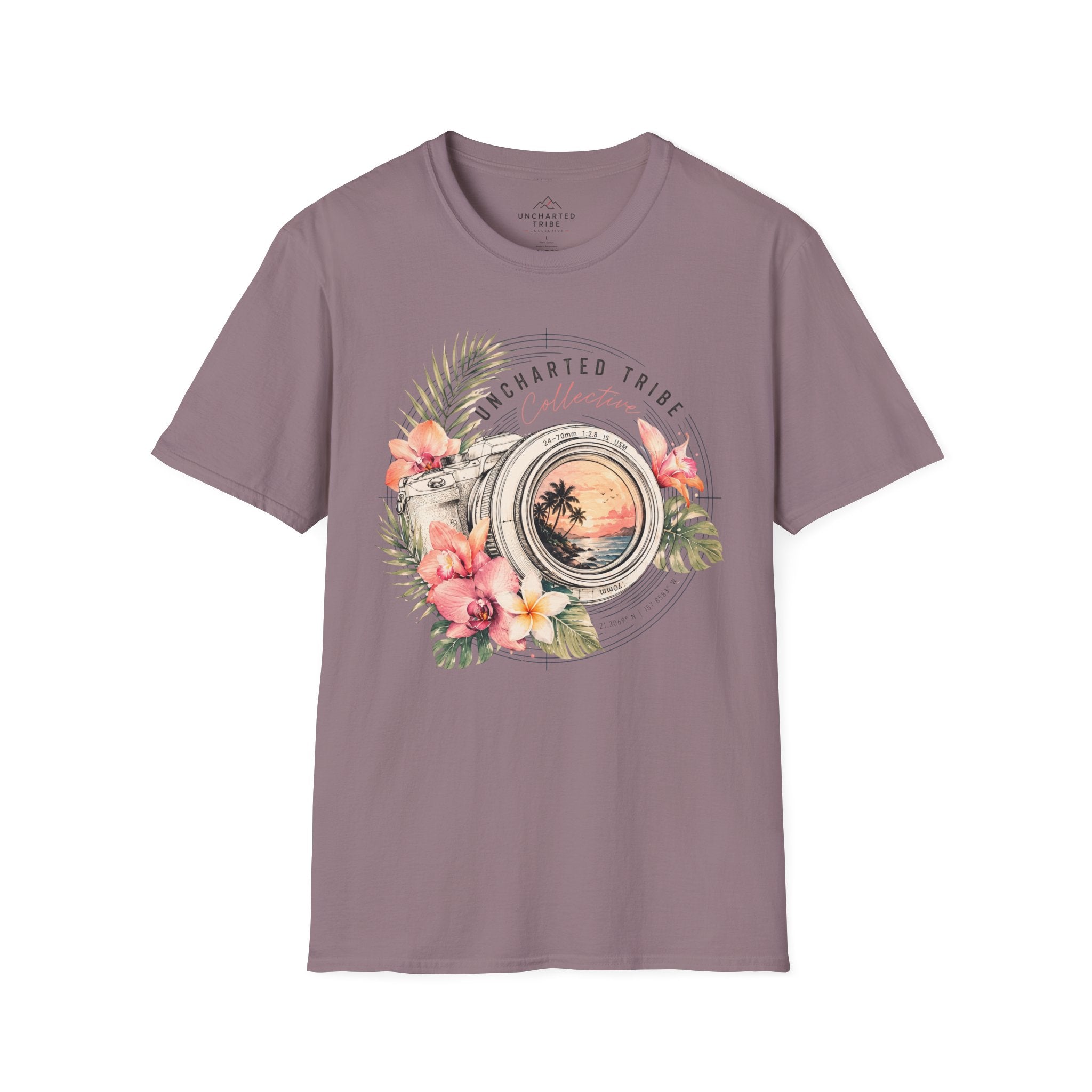 Floral Camera T-Shirt