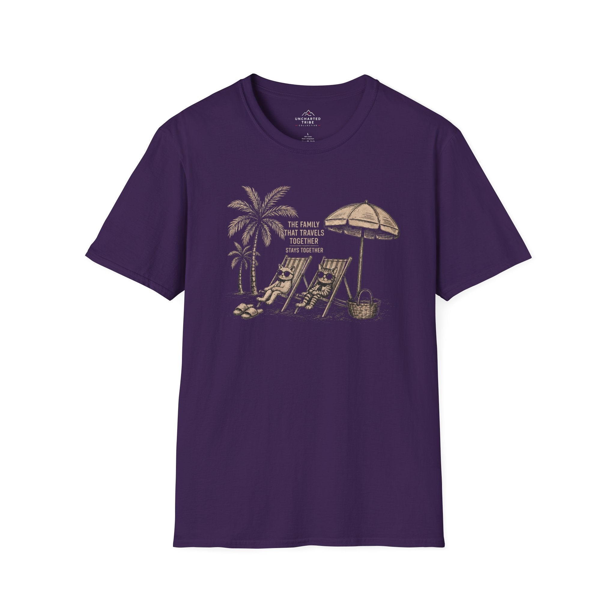 Cat Family that Travels Together T-Shirt