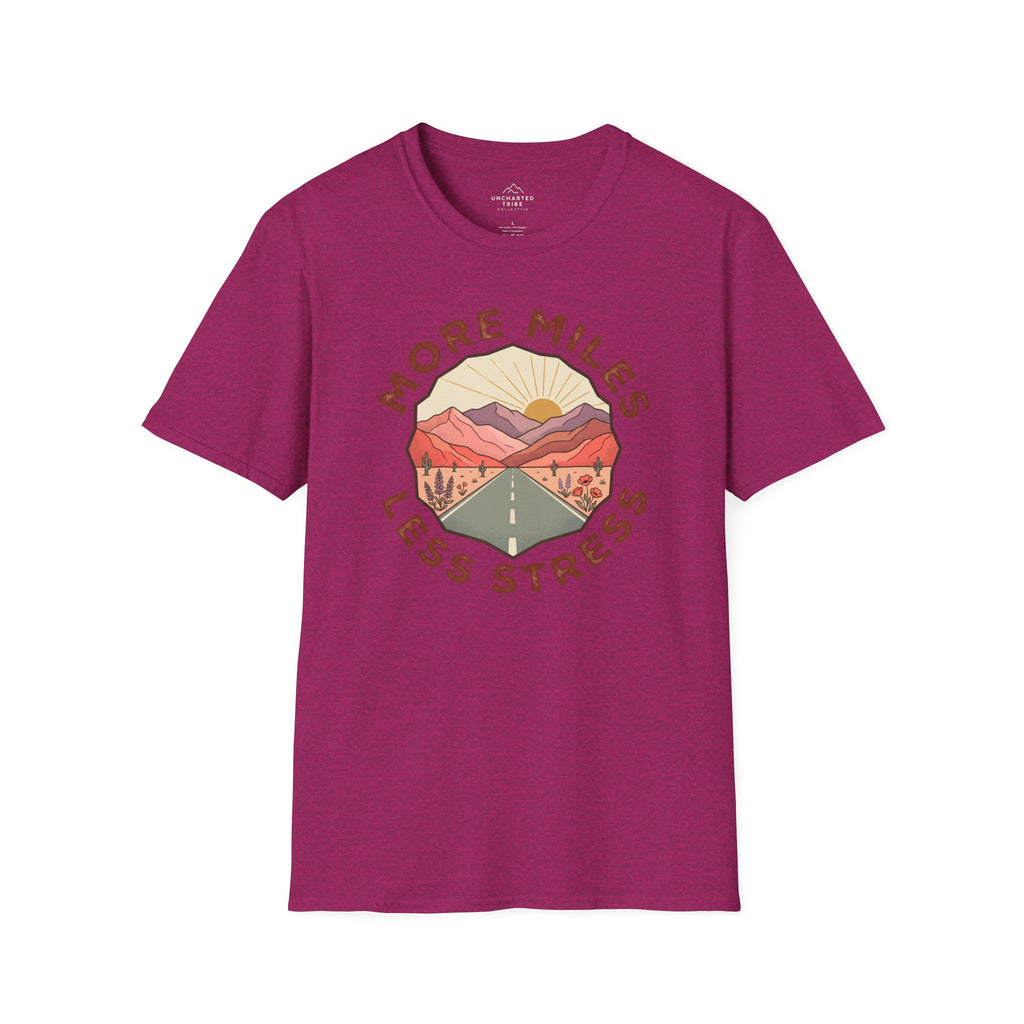 More Miles and Less Stress T-Shirt