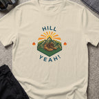 Hill Yeah T-Shirt in Sand, front view.
