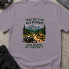 Take Nothing but Pictures T-Shirt in Paragon, front view.