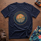 Destination: Somewhere T-Shirt in Navy, front view.