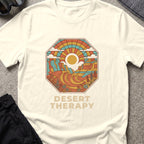 Desert Therapy T-Shirt — Canyon Sun in Natural, front view.