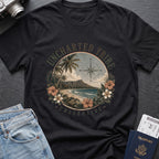 Vintage Diamond Head T-Shirt in Black, front view.