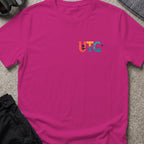 Uncharted Tribe Collective T-Shirt — Shoreline Seal in Antique Heliconia, front view.