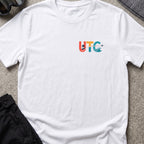 Uncharted Tribe Collective T-Shirt — Shoreline Seal in White, front view.