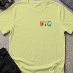 Uncharted Tribe Collective T-Shirt — Shoreline Seal in Pistachio, front view.