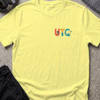 Uncharted Tribe Collective T-Shirt — Shoreline Seal in Cornsilk, front view.