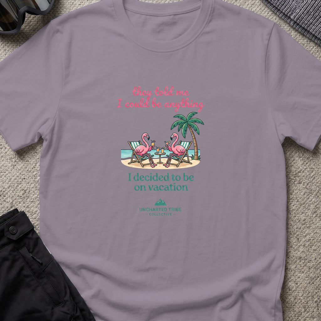 I Can Be Anything T-Shirt in Paragon, front view.