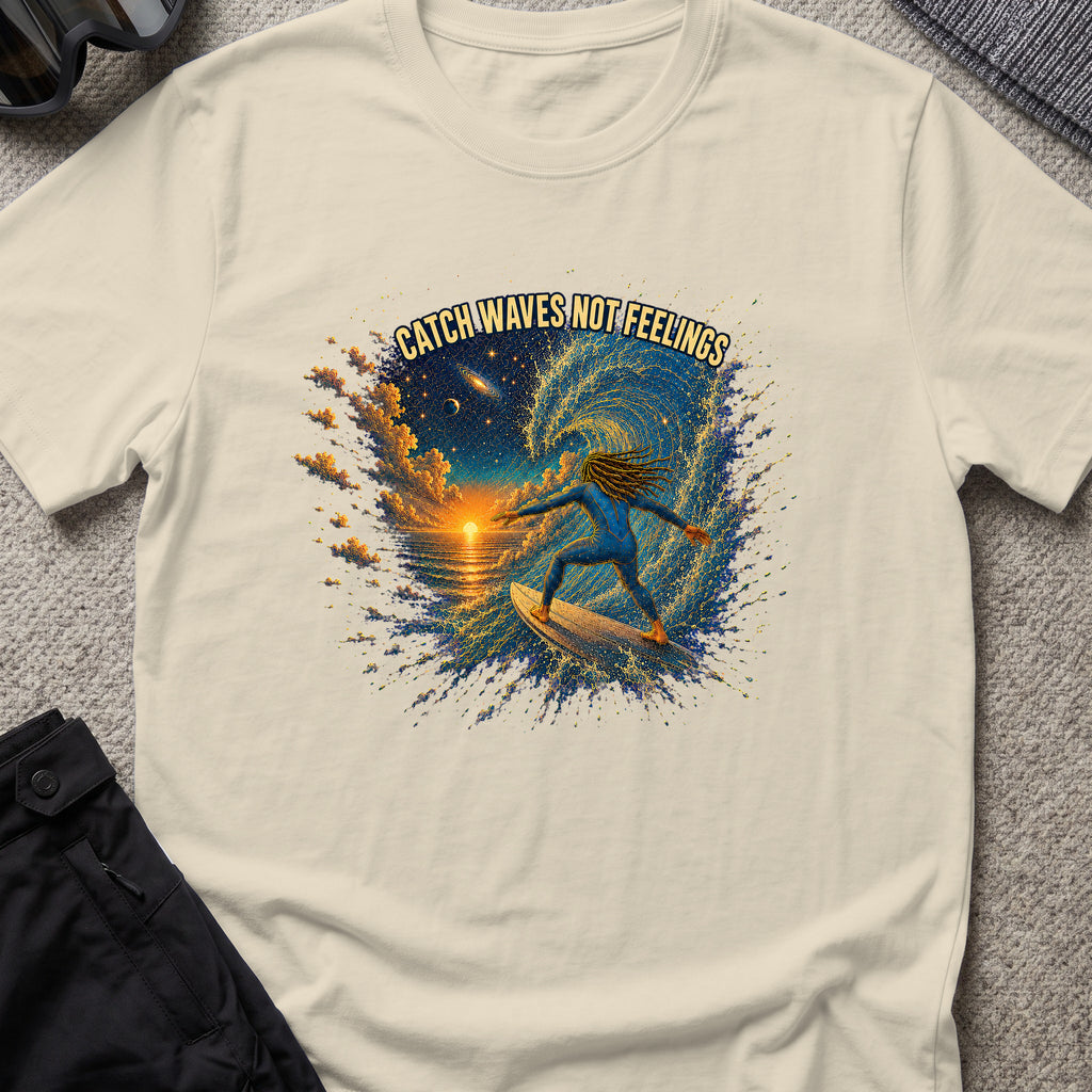 Sunset Wave Rider T-Shirt