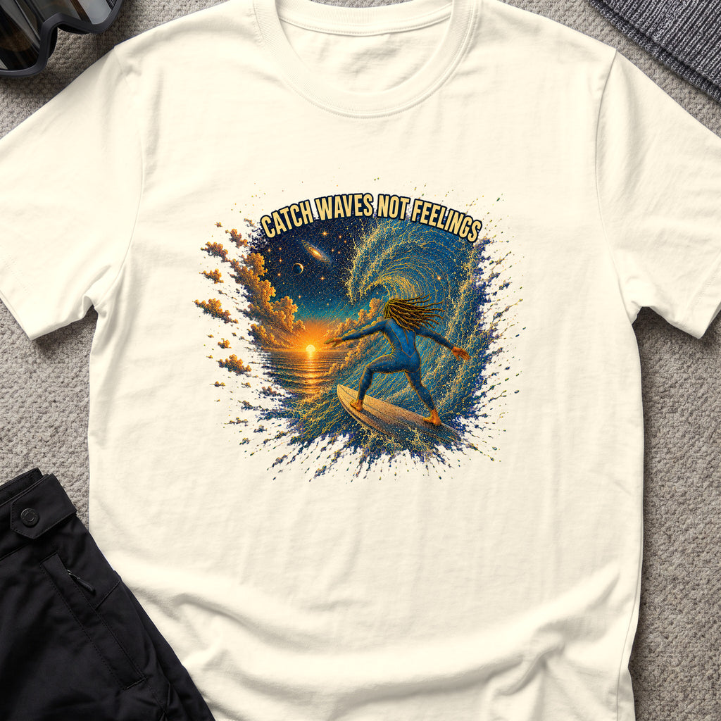 Sunset Wave Rider T-Shirt