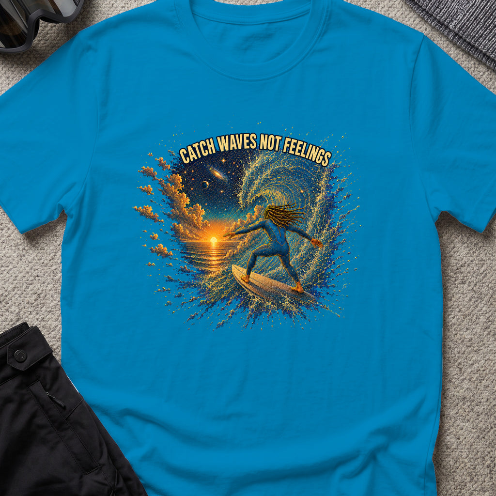 Sunset Wave Rider T-Shirt
