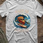 Easy as Pie T-Shirt in Sport Grey, front view.
