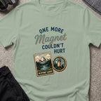 One more Magnet T-Shirt in Sage, front view.