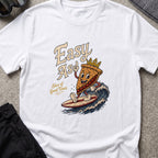 Slice of the Good Life T-Shirt in White, front view.