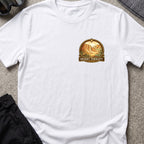 Desert Therapy T-Shirt — Desert Arch in White, front view.