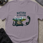 Nature is Calling T-Shirt in Paragon, front view.