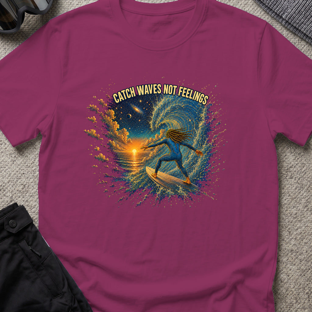 Sunset Wave Rider T-Shirt