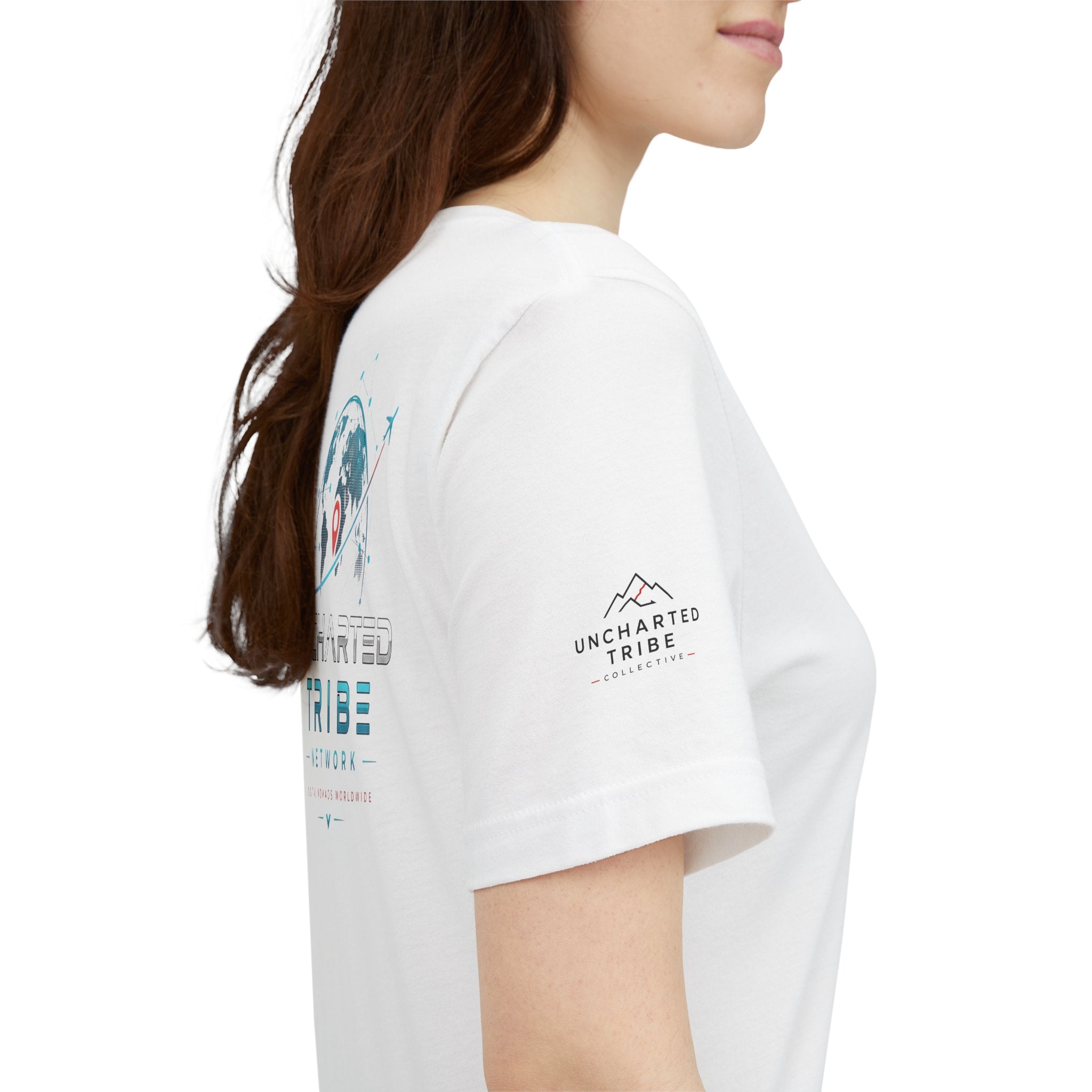 Uncharted Tribe Network — Cyber Unisex Jersey Short Sleeve Tee