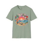 Floral Surf T-Shirt