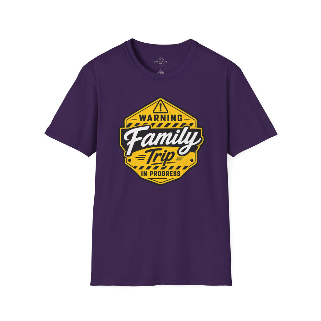 Warning Family Trip in Progress T-Shirt