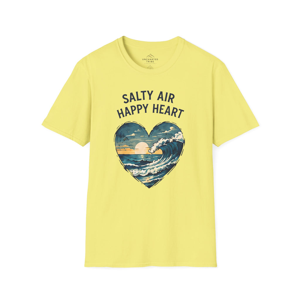 Salty Air Happy Heart T-Shirt