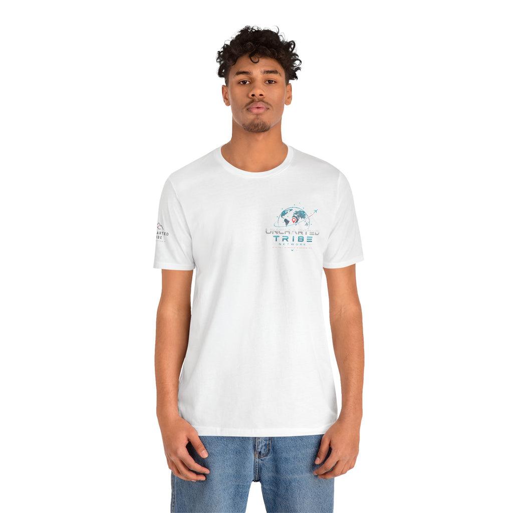 Uncharted Tribe Network — Cyber Unisex Jersey Short Sleeve Tee