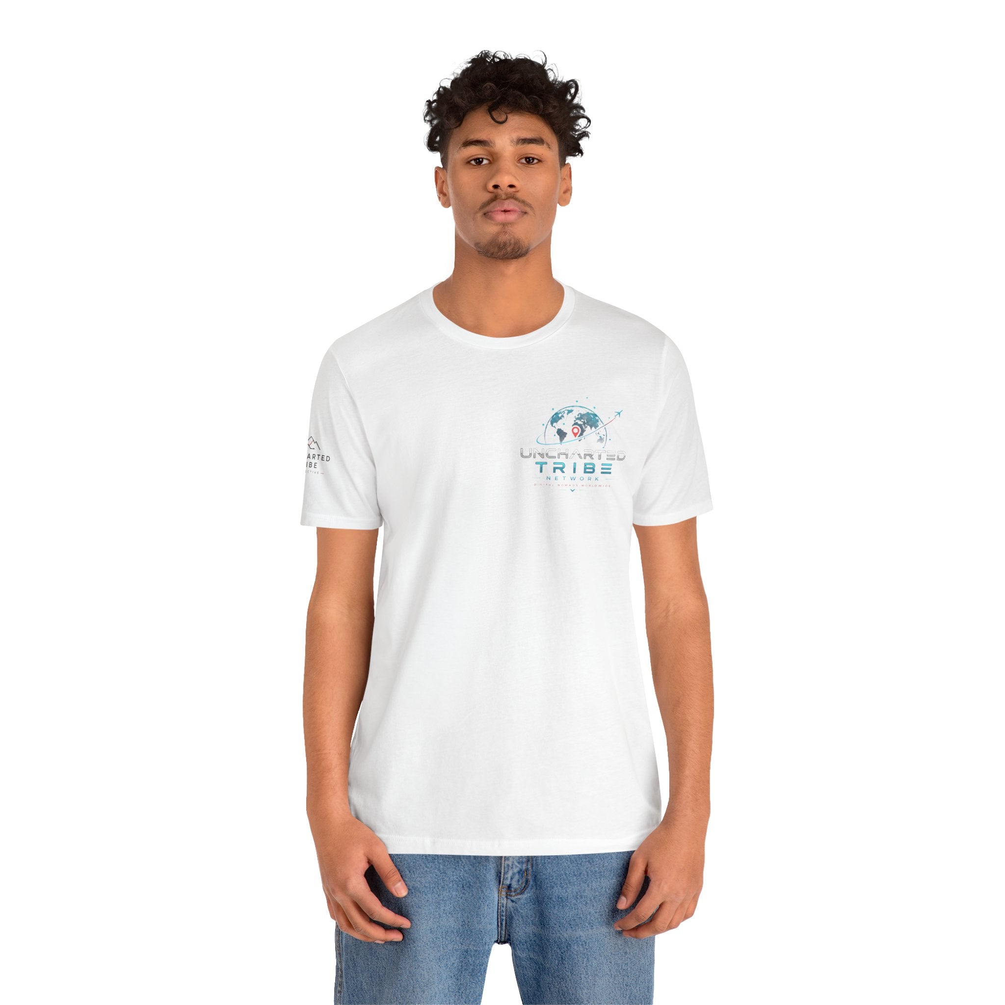 Uncharted Tribe Network — Cyber Unisex Jersey Short Sleeve Tee
