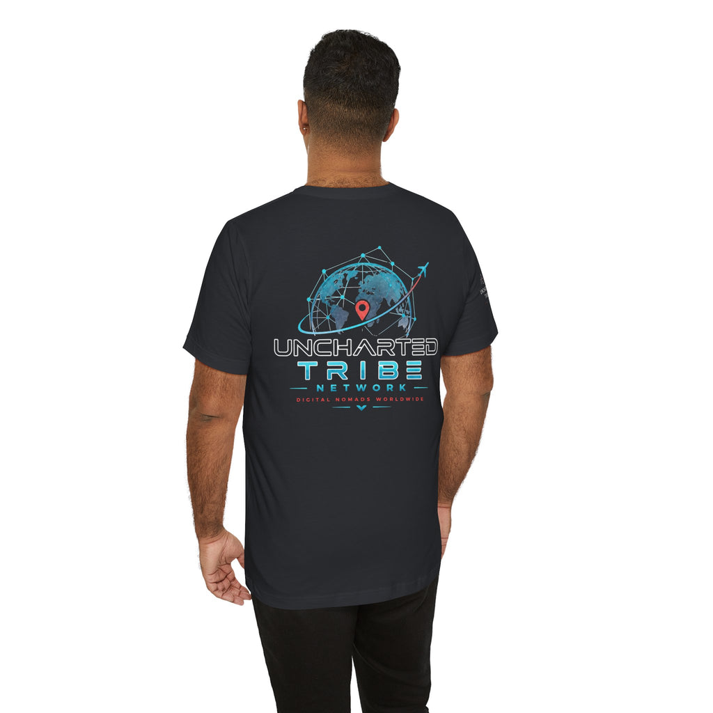 Uncharted Tribe Network — Cyber Unisex Jersey Short Sleeve Tee