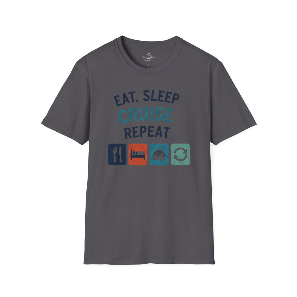 Eat Sleep Cruise Repeat T-Shirt