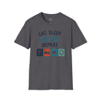 Eat Sleep Cruise Repeat T-Shirt