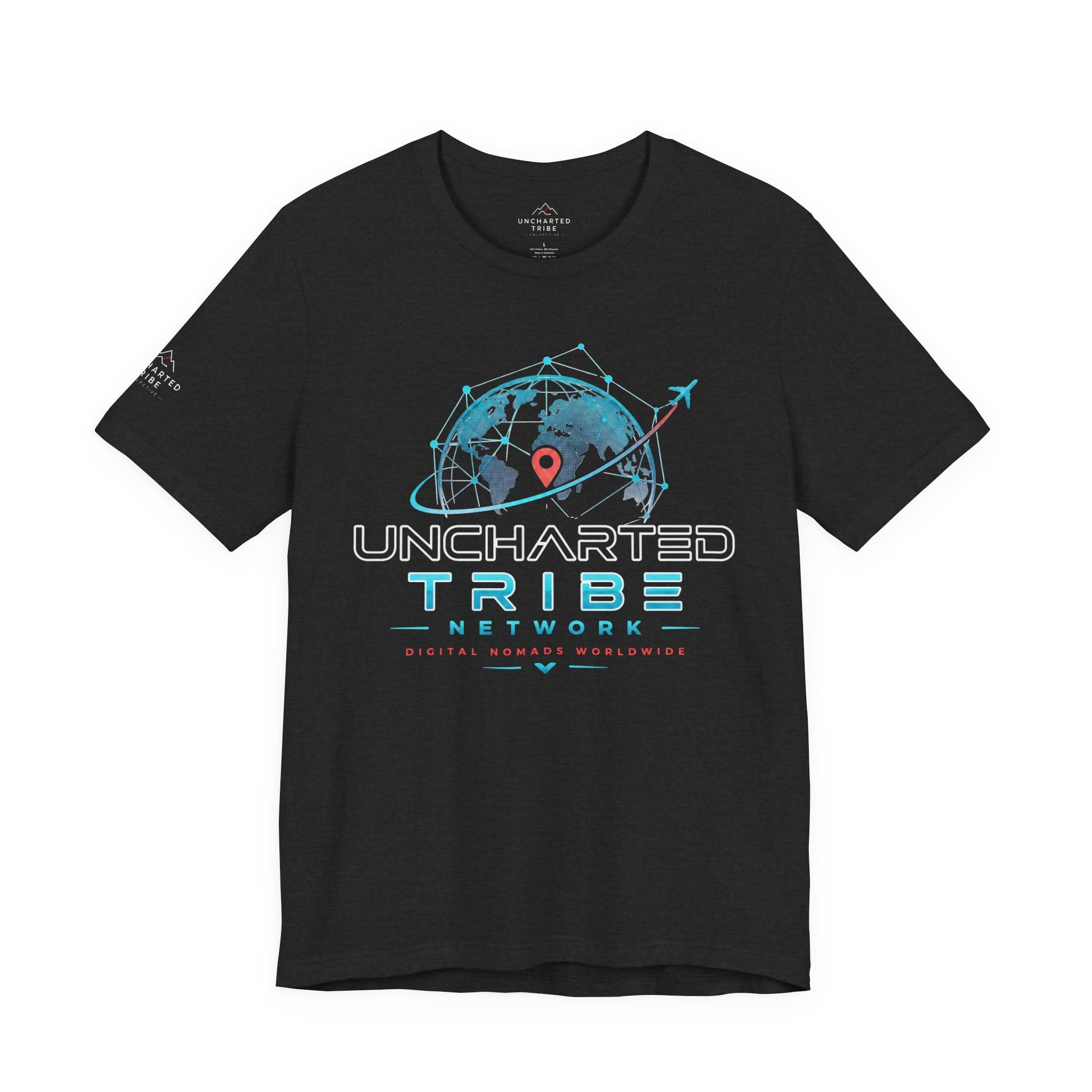 Uncharted Tribe Network — Cyber Unisex Jersey Short Sleeve Tee